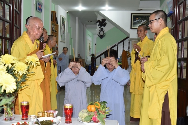 Praying for rebirth in Vinh Long