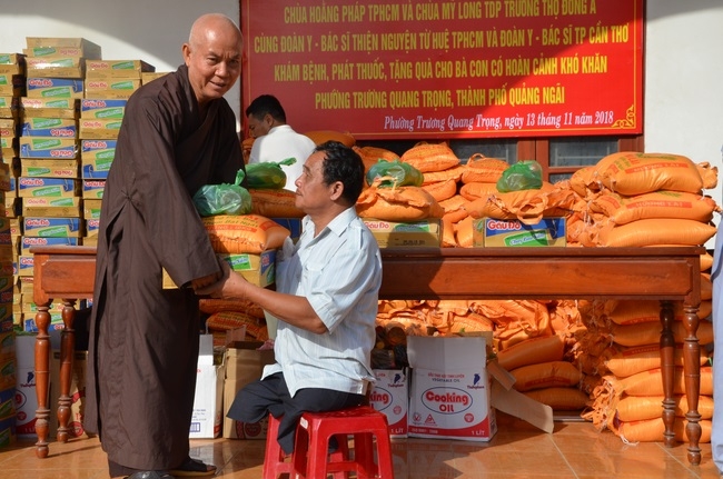 Kế hoạch từ thiện và phóng sanh T12/2018