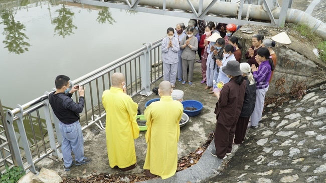 Releasing creatures in Thanh Hoa