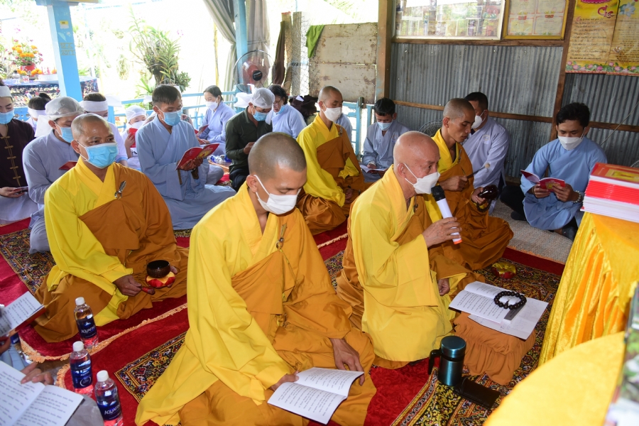 Viếng tang lễ Phật tử Liên Nhã, Đồng Tháp