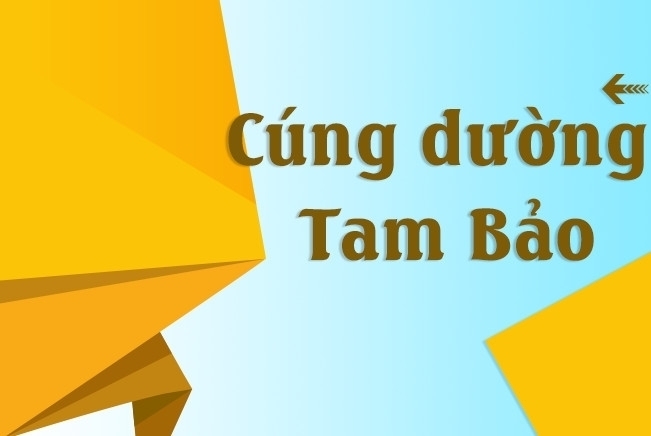 Danh sách cúng dường Tam Bảo tháng 06/2026.
