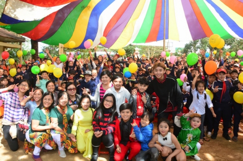 Children Playing during Extracurricular Course in Lam Dong Province