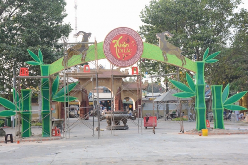 The Preparation Welcoming the Lunar New Year (Goat Year)