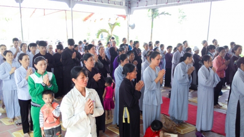 Buddha Settlement Ritual At Dong Cao Pagoda - Thanh Hoa Province
