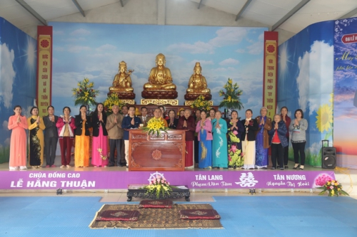 Lễ Hằng Thuận tại chùa Đống Cao - Thanh Hóa