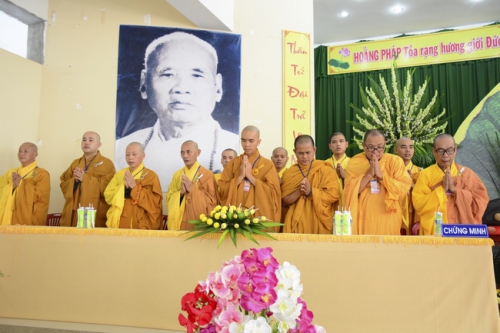 Memorial Ceremony of Late Venerable Master Ngo Chan Tu at Quoc Thoi pagoda - Ben Tre province