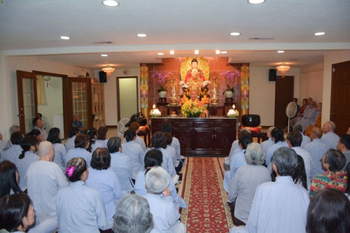 Dharma Preaching at Hai Duc Pagoda (Niem Phat Duong Hai Duc), Texas, United States