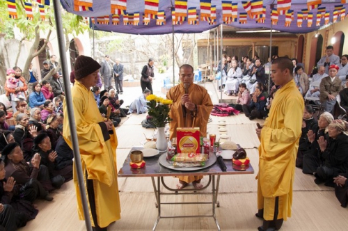 Chùa Diên Quang tổ chức lễ Cầu An cho một số chùa trong và ngoài tỉnh Bắc Ninh