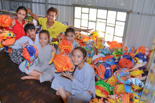The Mid-Autumn Festival in Cambodia.