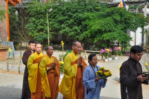 Ceremony For Peace And Security In Can Mon - An Phap Pagoda.