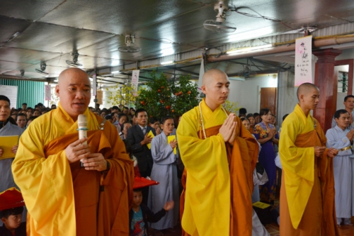 Lustrum Ceremony and Initial Writing for a New-Year at Phuc Lac Temple, Nghe An