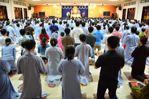 Buổi lễ sám hối 14/05 Bính Thân