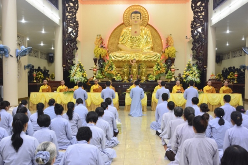 Renunciant Ceremony on Jan 17, 2017 (Dec 20 lunar calendar)