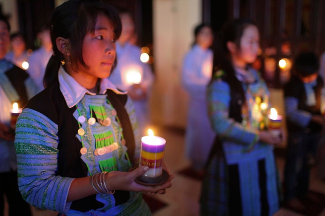 Ceremony of Trinity Refuge and Amirabha Buddha’s Birth at Hoa Phuc Pagoda, Ha Noi