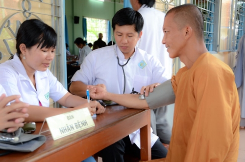 Cúng dường trường hạ - Vĩnh Long