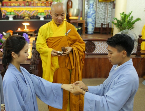 The Nuptial Ceremony at Hoa Phuc Pagoda – Hanoi Capital