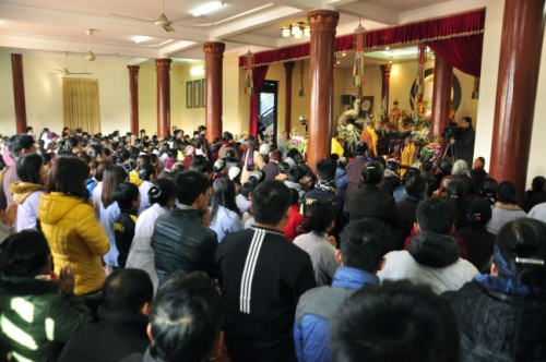 Triratna Refuge Ceremony in Thao Chinh Pagoda, Ha Noi city