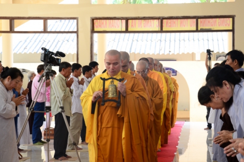 Memorial Ceremony of Venerable Master Ngo Chan Tu at Quoc Thoi pagoda - Ben Tre province