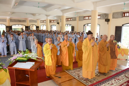 The Death Anniversary at Tay Khanh Pagoda, Thai Binh Province