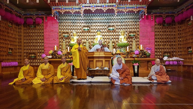 Vesak Ceremony at Cham Joun Uri Pagoda - South Korea