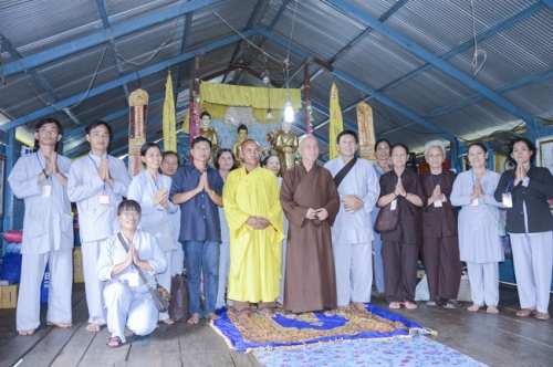 Offering Gifts and Examining Patients in Cambodia