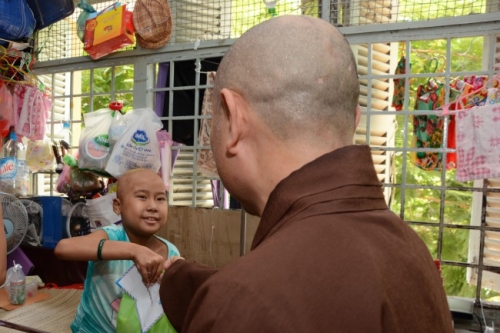 Gifting patients from HCMC Tumor and Lump Hospital.