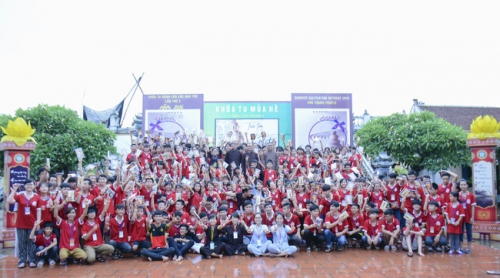 A series of pictures of the Summer Retreat at Tay Khanh Pagoda – Thai Binh Province in 2015