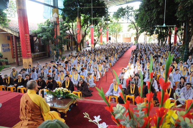 Dharma Preaching at Bang Pagoda- Hanoi