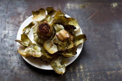 Simply Roasted Artichokes