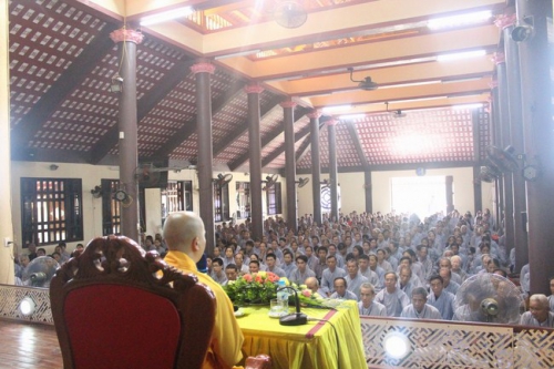 One-Day Retreat at Phuc Hoa Pagoda
