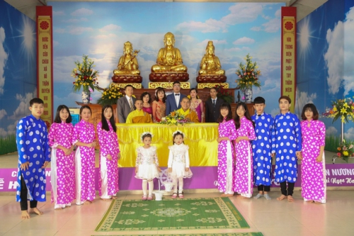 The wedding ceremony at Dong Cao – Thanh Hoa province