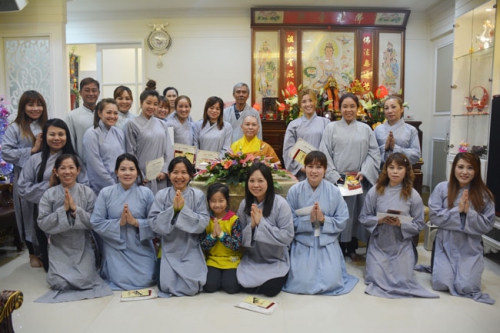 Quy Y Cho Thiện Tín Tại Đài Nam - Đài Loan