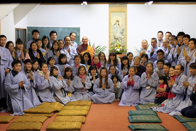 The Dharma propagation in Japan from Venerable Thích Tâm Hòa - Abbot of Hoa Phuc Pagoda
