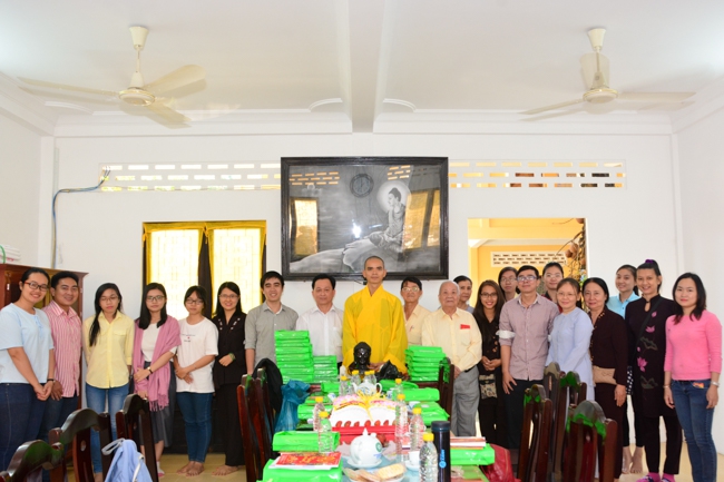 New Year Meeting of English Division at Hoang Phap Pagoda