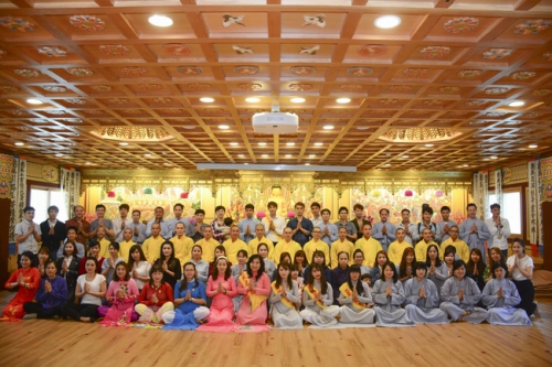 2561th Vesak Ceremony for Overseas Vietnamese at Yaksasa Pagoda - South Korea