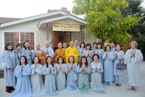 Dharma Preaching at Thien Lam Monastery, Colorado, United States
