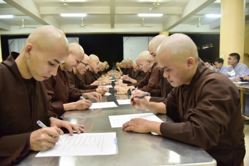 Hoang Phap Ashram Reviewing the Merits of Its Founder