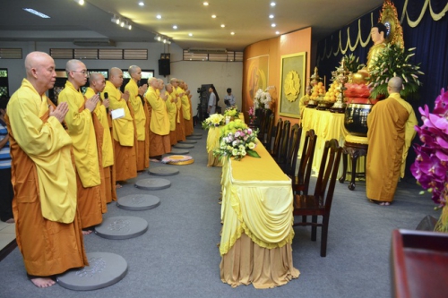 The 2nd Ceremony of Taking Triratna Refuge in 2016