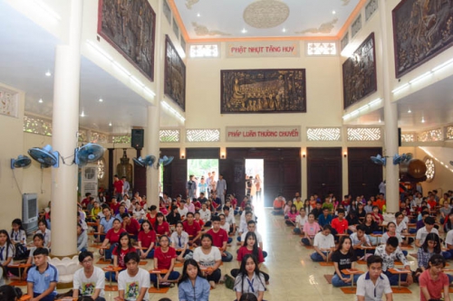 Praying before the final exam