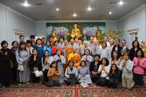 Dharma Talk at Duyen Giac Pagoda, San Jose - California