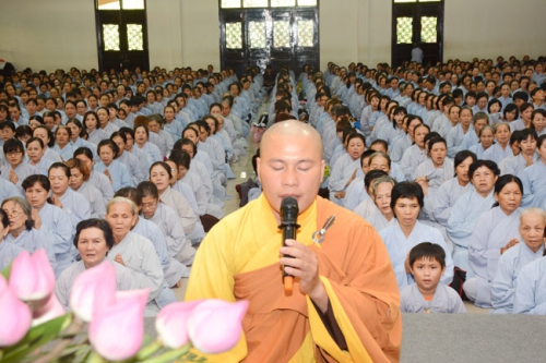 One-day Cultivation of Buddha Recitation on March, 2015.