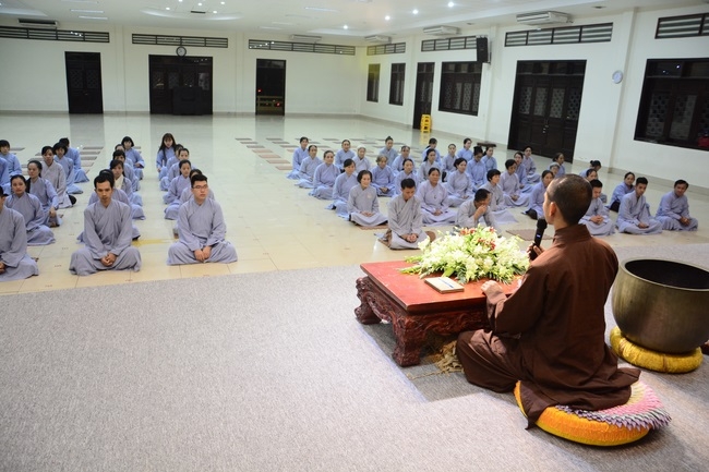 Buổi ôn lại oai nghi dành cho Phật tử