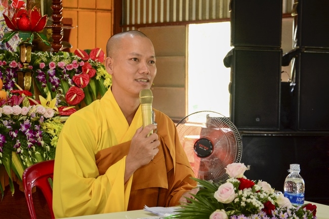 Sharing Dharma at Phap Vien Pagoda in Dak Nong