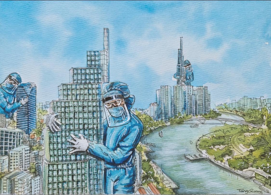 Cho xin hai chữ “BÌNH AN”…