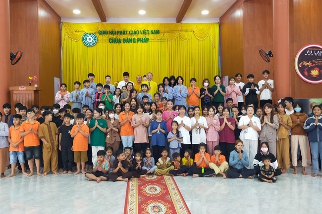2nd  Teenager  Retreat at Dang Phap Pagoda, Binh Phuoc