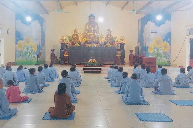 Chùa Đống Cao – Thanh Hoá: Khoá tu một ngày