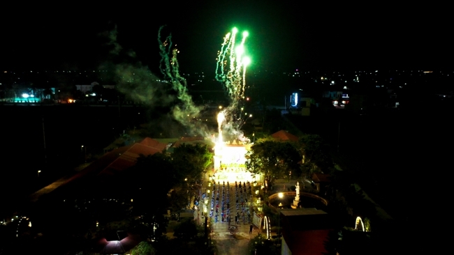 Chùa Đống Cao – Thanh Hóa: Lễ Hoa đăng mừng ngày khánh đản Đức Phật A Di Đà và đón năm mới 2026