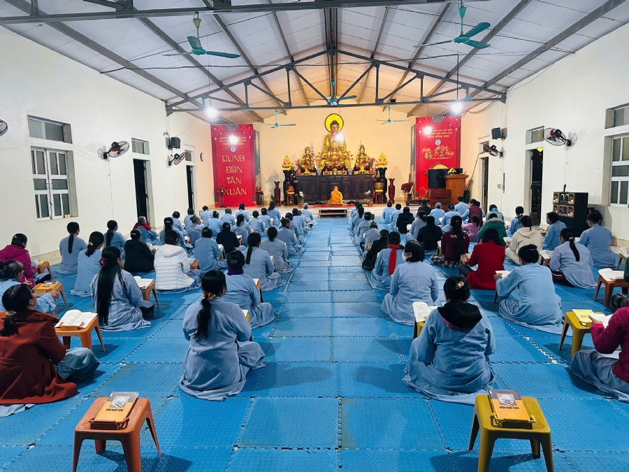 Chùa Đống Cao – Thanh Hoá: Lễ sám hối 30/01; Lễ phóng sinh và tặng cơm chay tại Bệnh viện đa khoa Nga Sơn