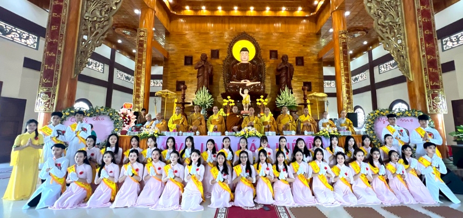 The Ullambana Great Ceremony 2023 at Giai Lam Pagoda, Ha Tinh