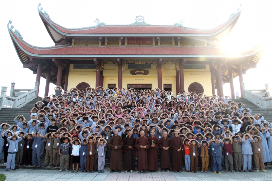Summer Retreat 2023 at Giai Lam Pagoda, Ha Tinh